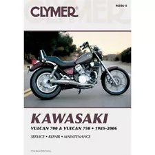 CLYMER Physical Book for Kawasaki Vulcan 700 and 750, 1985-2006 | M356-5 (For: 1986 Kawasaki Vulcan 750)