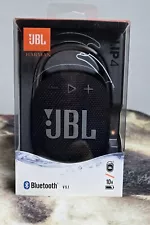 JBL Clip 4 Portable Bluetooth Speaker - Black Brand New