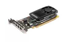 NVIDIA QUADRO P1000 4GB GDDR5 4x Mini DisplayPort Graphics Card LP 00FC964