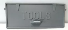 Replacement tool compartment cover for Marx Big Bruiser toy tow truck