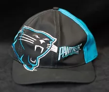 Vintage 90's Carolina PANTHERS SNAPBACK Hat Cap Team NFL Eastport NWT NEW