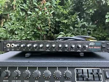 Peavey Rock Master Tube Guitar Preamp Rackmount 6505 5150 Rack Made In USA