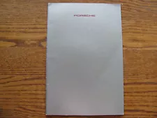 Porsche 911 964 968 genuine factory sales brochure from 1992 a must for you