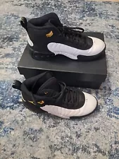 Nike Air Jordan Jumpman pro BG Taxi 907973-032 Size 6.5 Youth Black White Gold