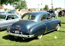 1949 Chevrolet Chevy Styleline Deluxe rear classic auto car photo Springfield OH