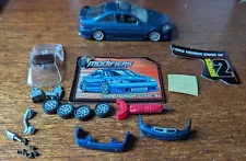 Modifiers Series 2 1999 Honda Civic SI Blue 1/43 Scale - With all parts!