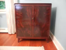 VINTAGE MAHOGANY TV CABINET