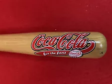 1998 For The Fans Coca Cola Miniature Wooden Baseball Bat