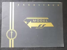 1972 EXCALIBUR Model SS Auto Dealer Sales Brochure