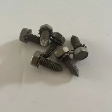 NOS GM SHEET METAL HEXAGON TAPPING SCREW BOLTS HOT RAT ROD OEM X 6 IN LOT