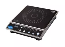 Globe IR1800 Ceramic Countertop Induction Range with Digital Timer - 1800W