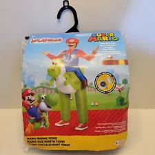 Nintendo Mario Riding Yoshi Inflatable Child (M7/8) Costume Super Mario Bro