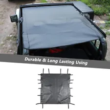 Full Extended Top Bikini Mesh Sunshade Cover for Jeep Gladiator JT 2018+ 4 Doors (For: Jeep Gladiator)