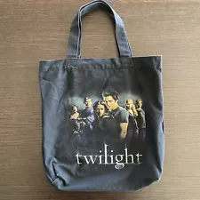 Rare Twilight Full Cast Original 2008 Tote 15x15 Great Condition Crest Cullen