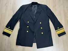 Vintage US Navy Rear Admiral Tunic Jacket Uniform Cold War Post WW2 USN Officer