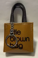 Bloomingdale's Little Brown Bag Retro Promotional Keychain Key Chain