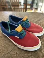 Kids Primary Color Vans Size 7