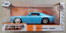 1971 Chevrolet Camaro Z/28 Light Blue with White Stripes