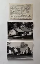 Vintage Photo 1960s House Photos Home Listing For Sale Information