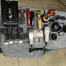 Babyliss Pro Andis Master Wahl SC Clippers Trimmers Huge Lot