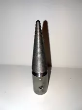 Cone Shaped Threaded Tipped Screw for Log Wood Screw Type Splitter Left Thread