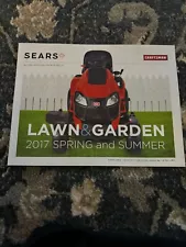 Sears Lawn & Garden Tractors & Equipment For 2017 Brochure FCCA24