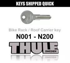 THULE Keys / Series N001-N250 / Bike Rack / Roof Cargo Carrier / THULE