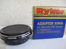 Minolta MD Lens to Maxxum or Sony A Alpha Mount Adapter