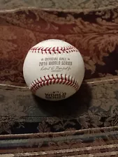 Official Rawlings 2016 World Series MLB Baseball Brand New No Box