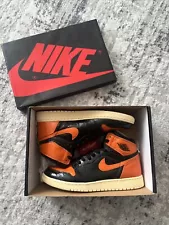 Nike Air Jordan 1 Retro High OG Shattered Backboard 3.0 GS Size 7y