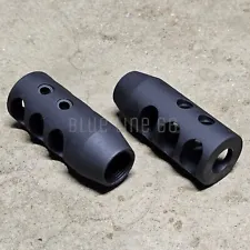 .300 Blackout Muzzle Brake Compensator 5/8-24 TPI Black Nitride 300 AAC Blackout