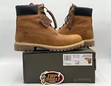 Brand New Timberland 6 Inch Warm Boot Wheat Size 10.5 Authentic Brown