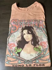 Selena Quintanilla Como La Flor Coral T-Shirt Official Merchandise Size 2X