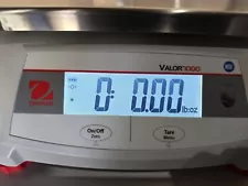 OHAUS Valor 1000 V12P6 Compact Industrial Bench Food Scale.Shipping Scale