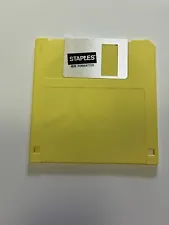 Staples IBM Formatted Floppy Disk - Loose - Unused - Various Colors