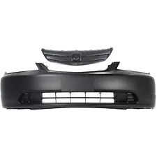 Bumper Cover Kit For 2001-2003 Honda Civic Front 4-Door Sedan 2pc