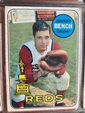 1969 Topps Johnny Bench Rookie Cincinnati Reds