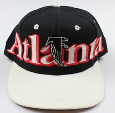 Atlanta Falcons Vintage 90's Logo 7 NFL Snapback Hat Cap NWOT NOS