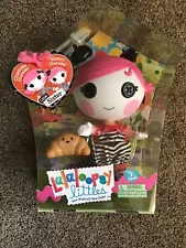 Lalaloopsy Littles / Little Sister Doll SHERRI CHARADES w/ Pet Croissant 7" NEW