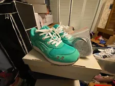 Size 9 - ASICS Ronnie Fieg x Gel Lyte 3 iii Mint Leaf w/ EXTRA Laces