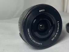 Sony SELP1650 Lens for Sony E-Mount Cameras Black