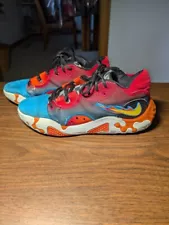 New ListingNike PG 6 x Hot Wheels Shoes Blue/Orange/Red DH8446-400 Men's Size 8.5