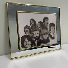 One Of A Kind! Vintage 1970s The Beatles By Chaplan Music W/mirror Memorabilia