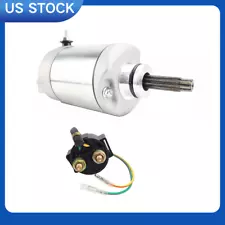 Starter & Relay For Honda TRX400EX Sportrax 2005-2008 18855 31200-HN1-A41 (For: 2008 Honda)