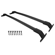 For Lincoln Navigator 18-23 Roof Rack Set Cross Bar Black Luggage Carrier