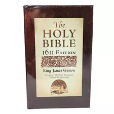 Holy Bible 1611 KJV King James Bible 400th Anniversary without Apocrypha HC NEW