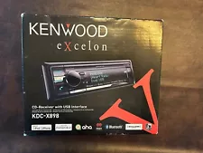 Kenwood Excelon KDC-X898 Car Stereo receiver CD Player With USB NIB