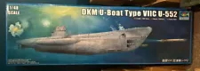 US Stock Trumpeter 1/48 DKM U-Boat VIIC U-552 Submarine Static Warship 06801