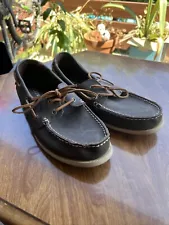 Sperry Top Sider Brown Leather Boat Shoes for J.Crew Authentic Size 11