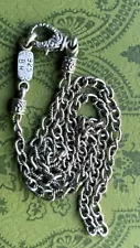 Beautiful Effy Sterling Silver 18” Chain For Necklace